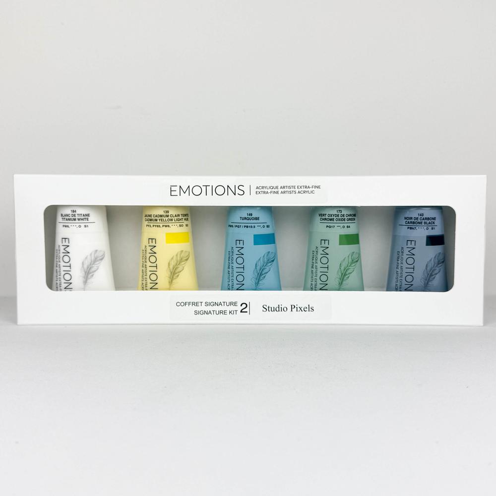 Coffret Signature EMOTIONS 2 - Studio Pixels