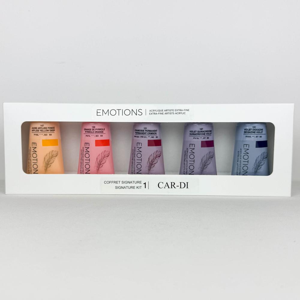 Coffret Signature EMOTIONS 1 - CD