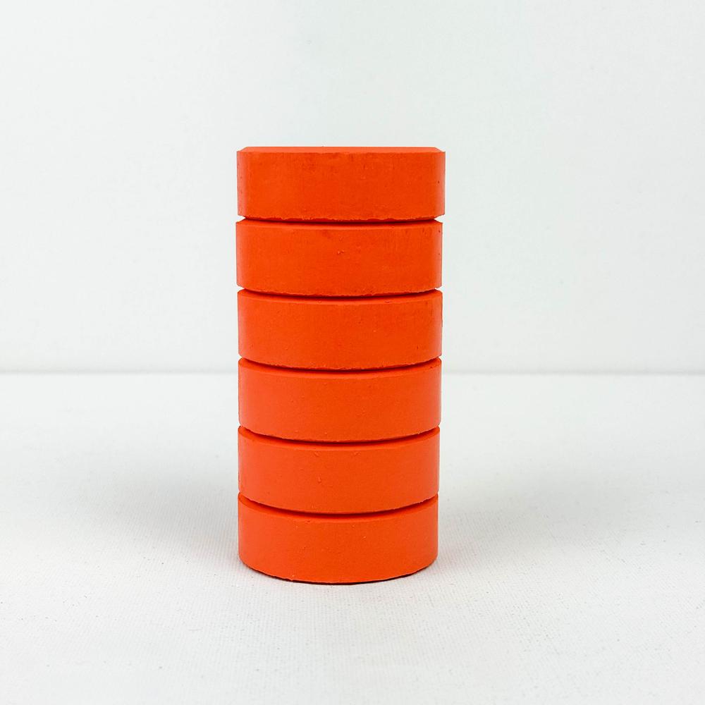 Gouache en pain - paquet de 6 de même couleur