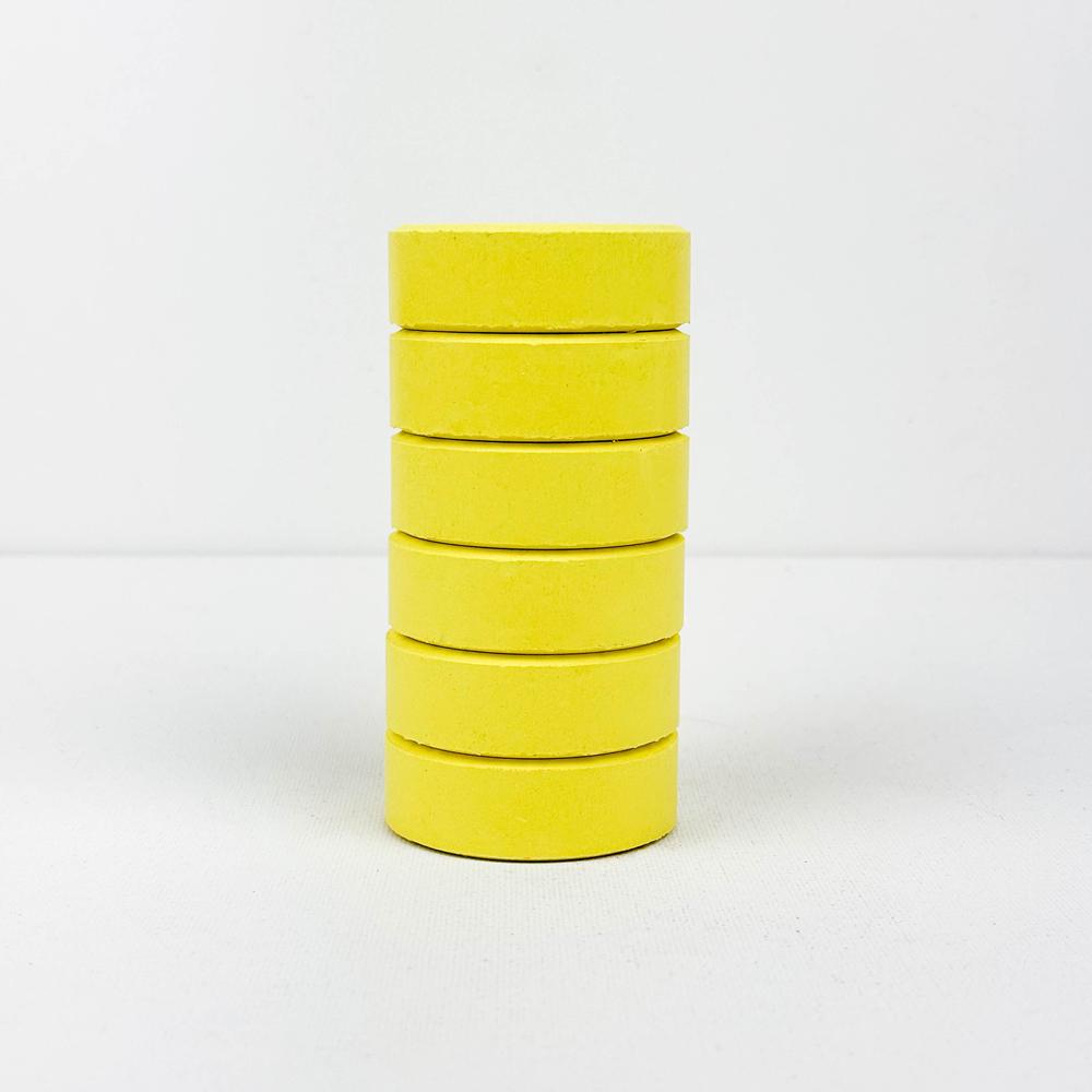 Tempera Paint Blocks - pack of 6 of same colour