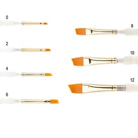 ProSource A55505 Hobby & Craft Artist Brush Set 5 Piece: Artist Brushes  (045734916098-1)