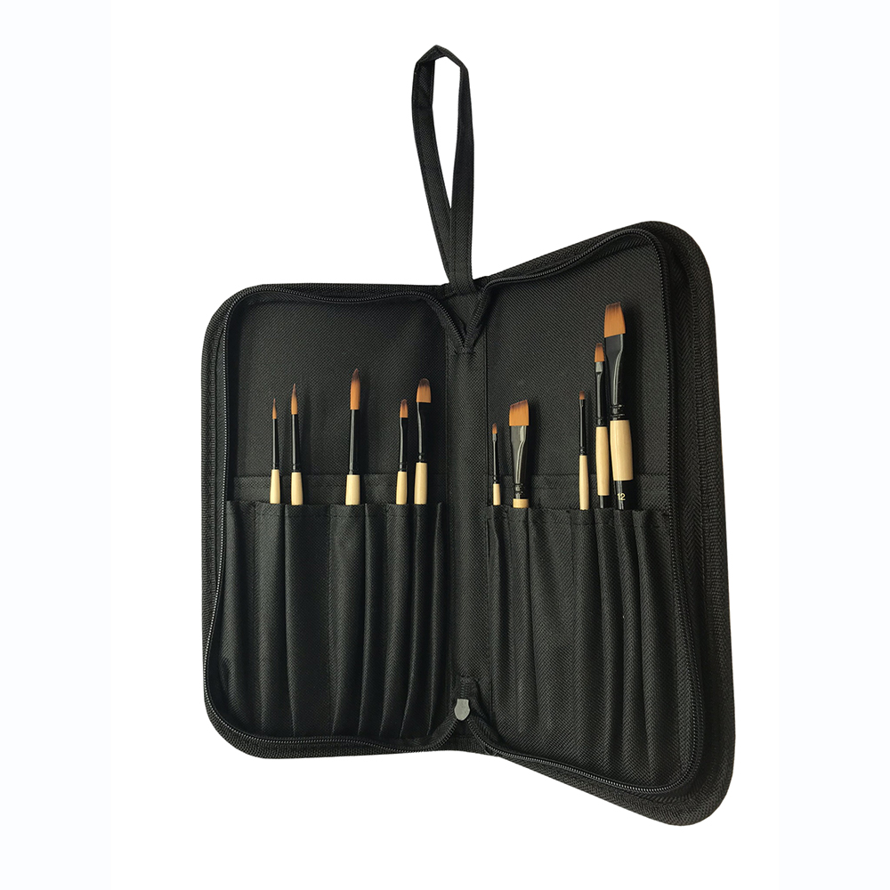 Case with 10 assortes brush series 4200