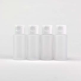 Empty soft bottle set with flip-top