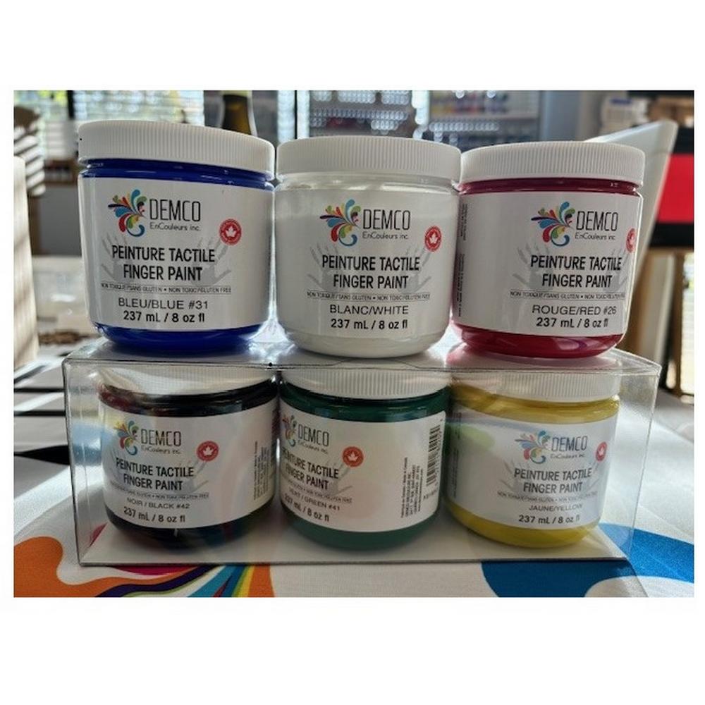 Ensemble peinture tactile 6X237ml